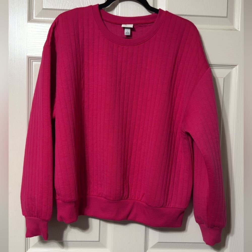2 Piece Set…Women's Pink Sweater and Pants Set